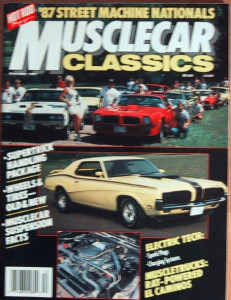MUSCLECAR CLASSICS 1987 DEC - CHEESER, ELIMINATOR, HEMI, SUSP, HANDLING, STREETS